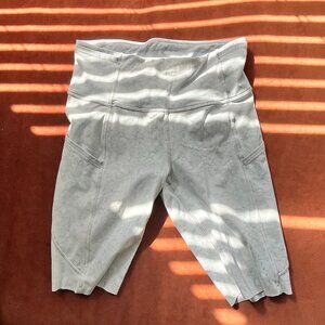 Lululemon Fast and Free High Rise Biker Short with 10" Inseam